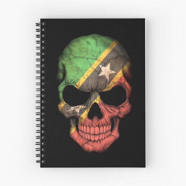 Item preview, Saint Kitts Flag Skull designed and sold by JeffBartels.