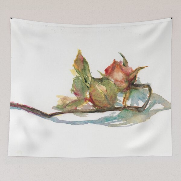 Item preview, DAILY ROSE PAINTING DAY1412 20190620THU designed and sold by akolamble.