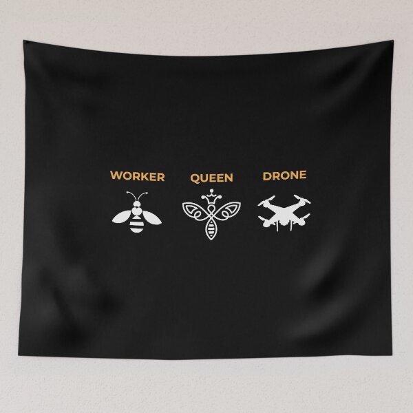 Item preview, Worker Queen Drone designed and sold by MooonTees.