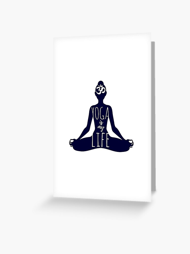 Yoga. Lotus position silhouette woman. Vector... - Stock Illustration  [71137164] - PIXTA
