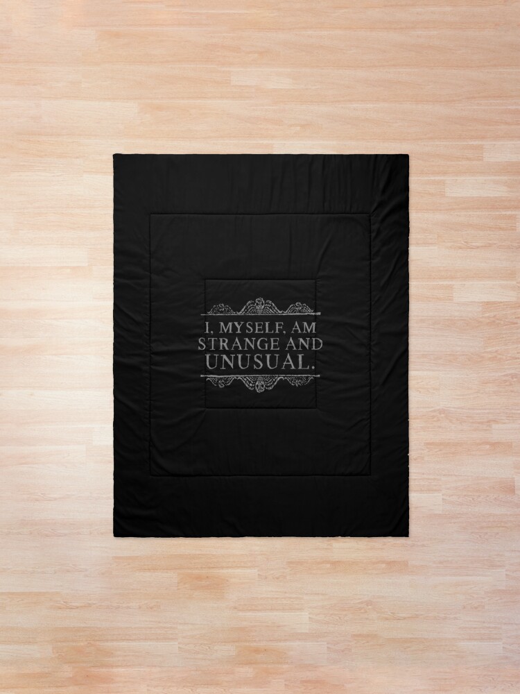 Alternate view of Strange And Unusual Comforter