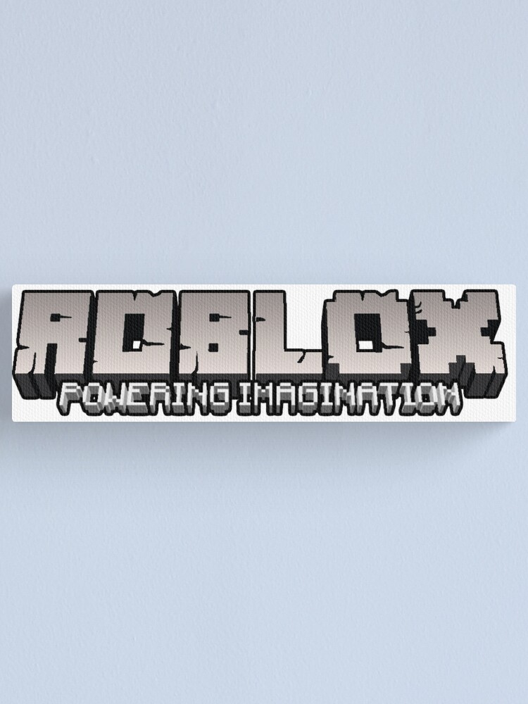 Roblox Minecraft Style Canvas Print By Joef140 Redbubble - robux texture