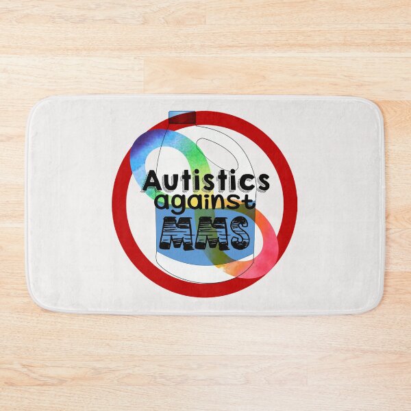 Item preview, Autistics Against MMS designed and sold by NatLeBrunDesign.
