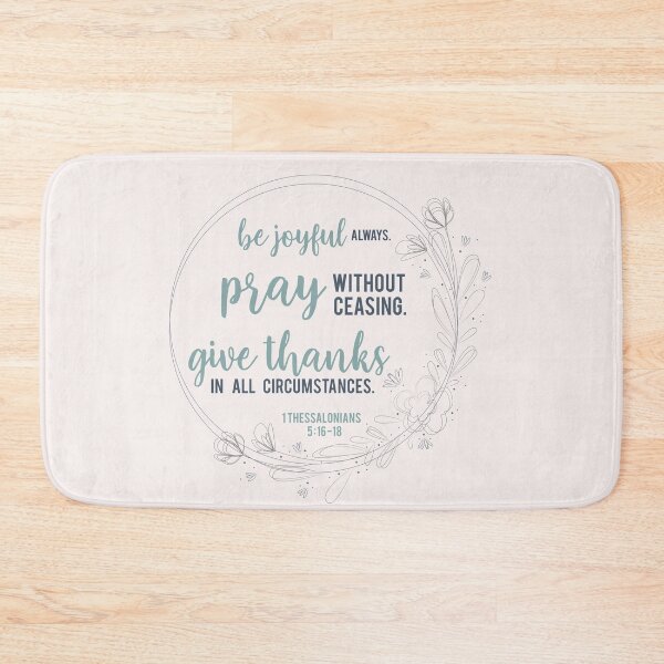 Item preview, 1 Thessalonians 5:16-18 "pray" designed and sold by Liz Taylor.