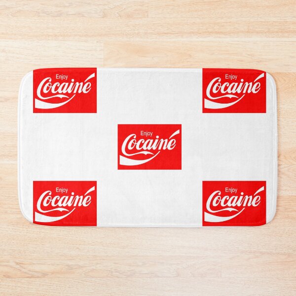 Item preview, Enjoy Cocaine (Red Print on White Tshirt) designed and sold by rudeboyskunk.