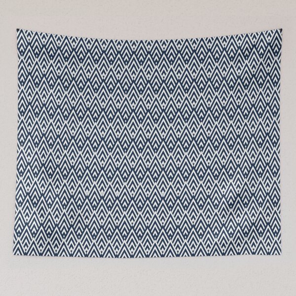 Item preview, Art Deco Triangle - Navy designed and sold by NolkDesign.