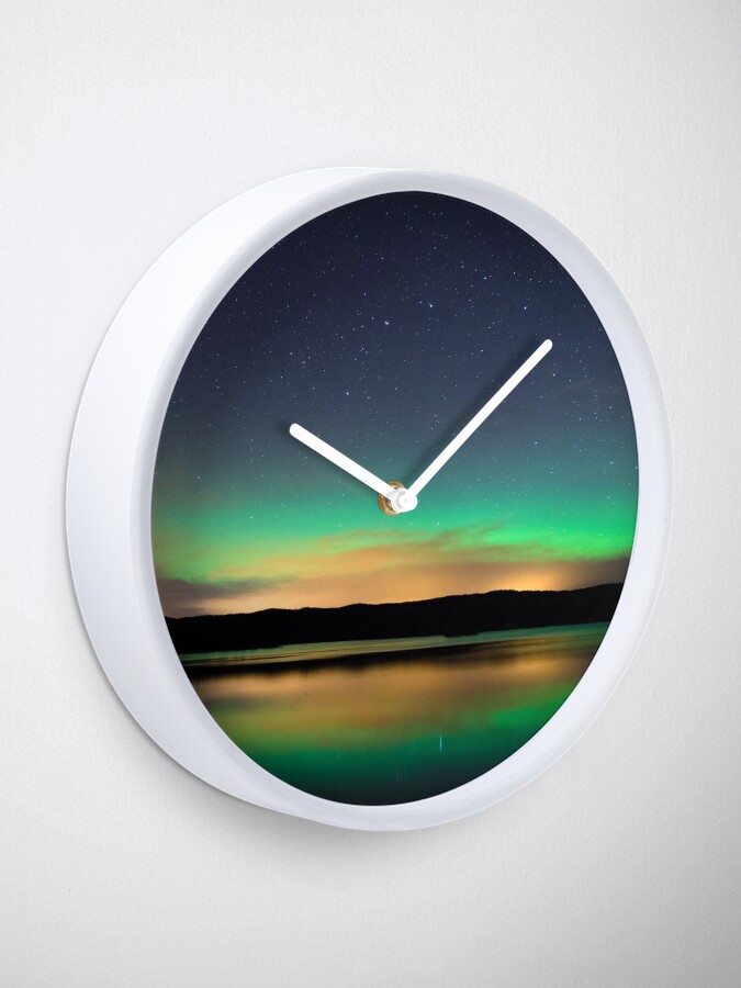 Alternate view of Still water and Lady Aurora Clock