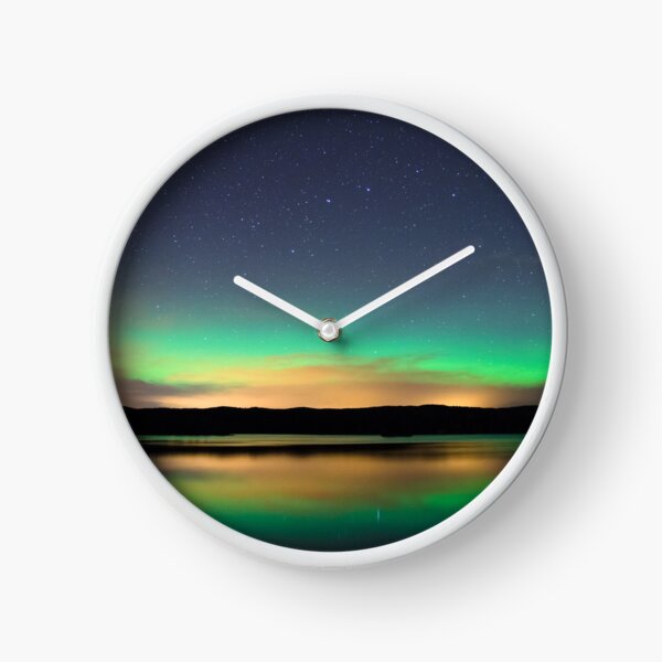Still water and Lady Aurora Clock