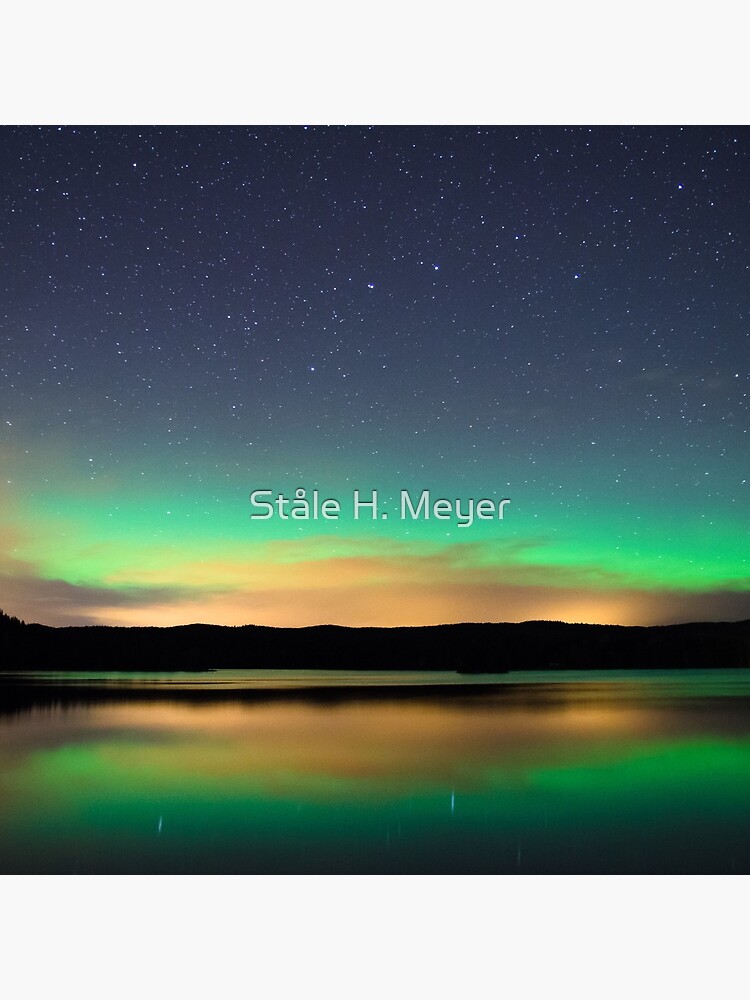 Still water and Lady Aurora by poetic