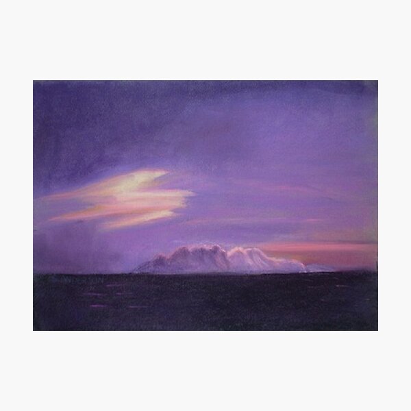 Item preview, Purple Sea-scape designed and sold by LouAnderson.