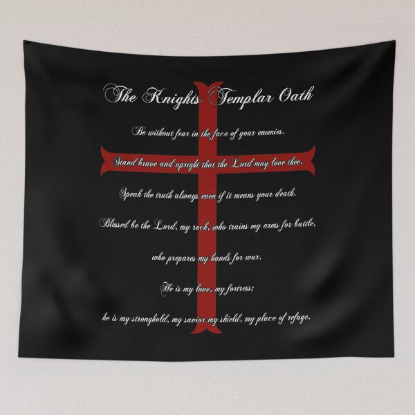 Item preview, Knights Templar Oath Makes Us Strong designed and sold by LeNew.