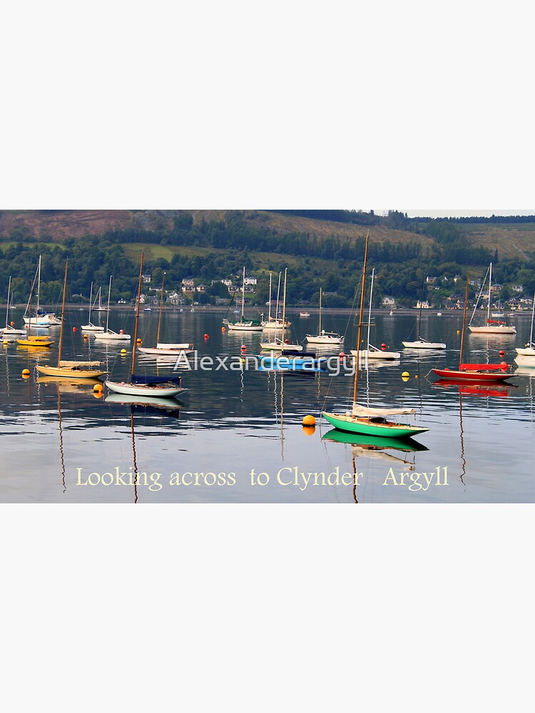 Looking towards Clynder Argyll by Alexanderargyll