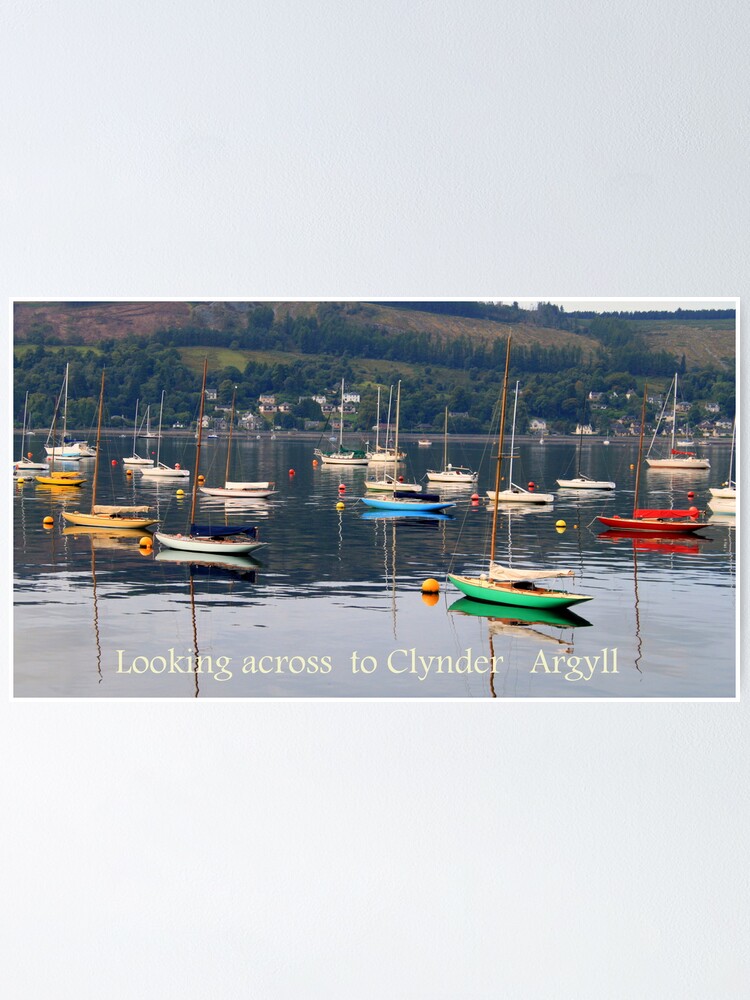 Alternate view of Looking towards Clynder Argyll Poster