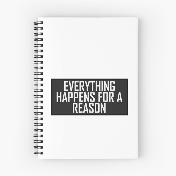 Item preview, Everything Happens For A Reason  designed and sold by HiddenStar02.