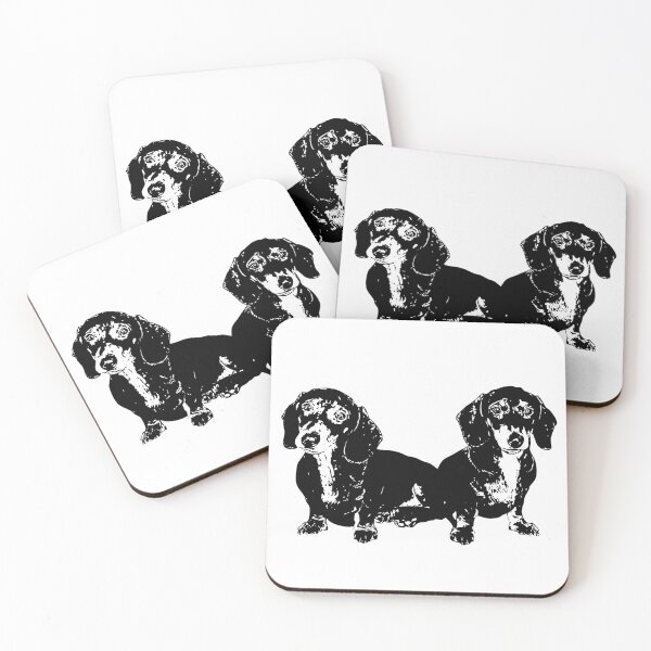 Item preview, Two Dachshund Puppies designed and sold by tribbledesign.