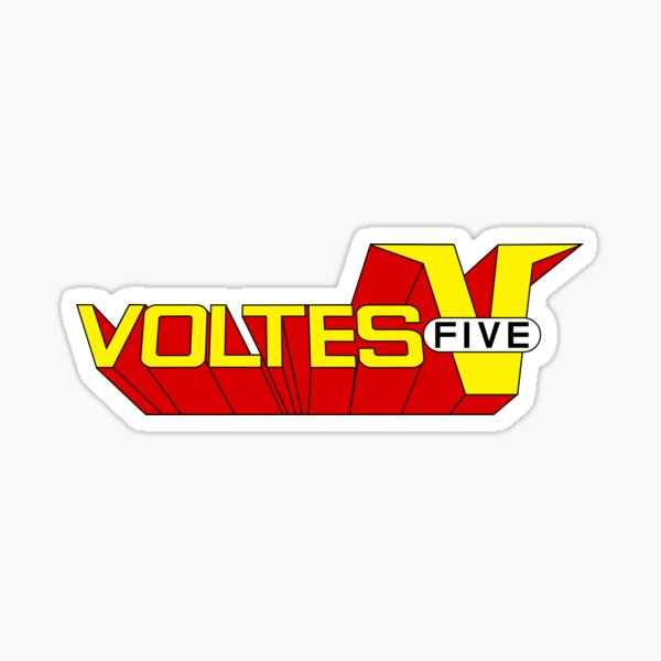 Voltes V Sticker For Sale By Elizaldesigns Redbubble