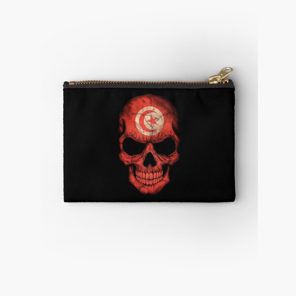 Item preview, Tunisian Flag Skull designed and sold by JeffBartels.