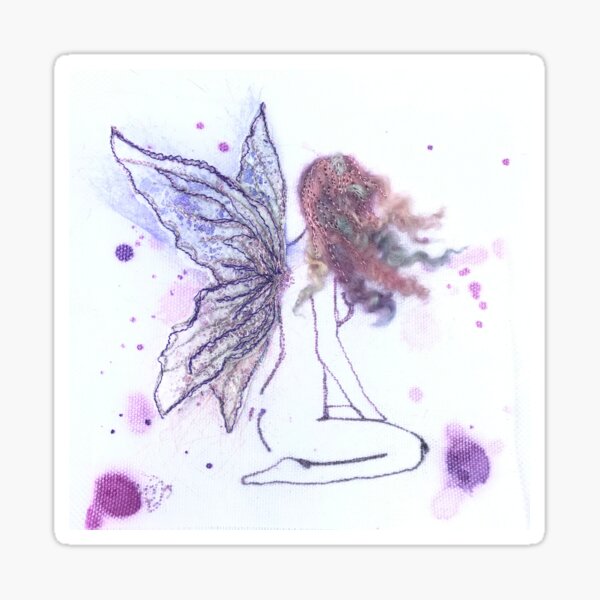 Naked Fairy Sticker