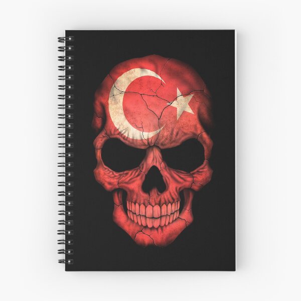 Item preview, Turkish Flag Skull designed and sold by JeffBartels.