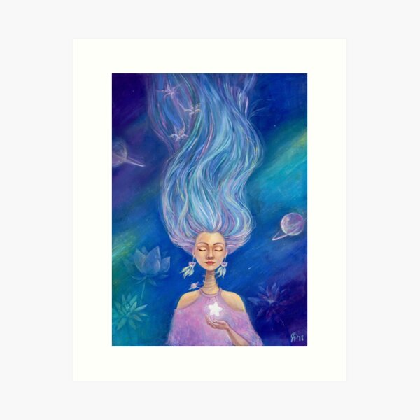Item preview, The Silence of  the starry sky designed and sold by Olya Yatsenko.