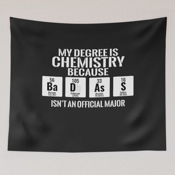 Item preview, Chemistry badass nerd, school, graduation party, gift idea designed and sold by tarek25.