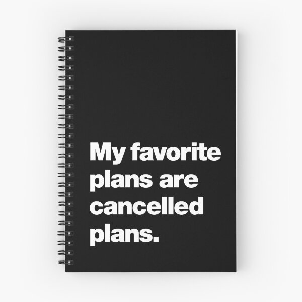 Item preview, My favorite plans are cancelled plans designed and sold by chestify.
