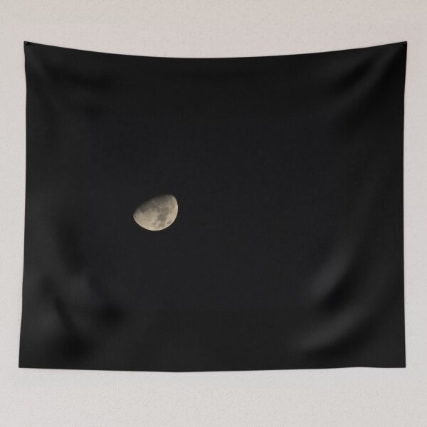 Item preview, Gibbous Moon Isolated Against Black Night Sky designed and sold by Sue Robinson.
