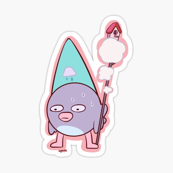 cloud world Sticker