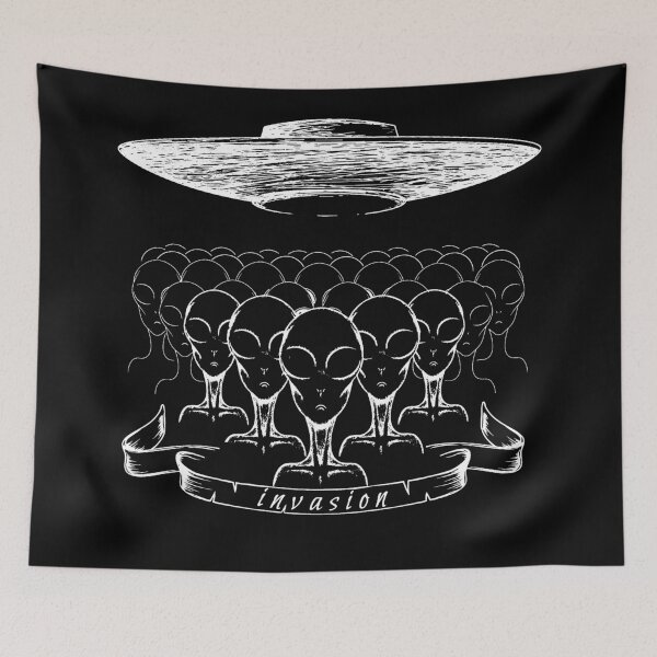 Item preview, Alien Invasion designed and sold by FantasySkyArt.