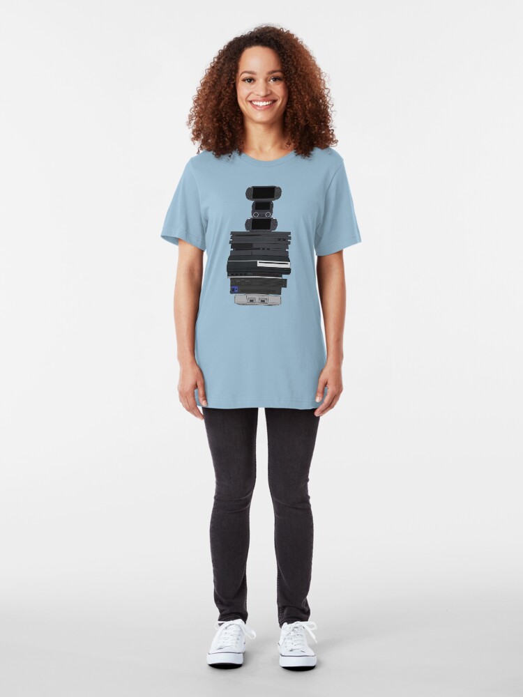 Alternate view of Playstations Slim Fit T-Shirt