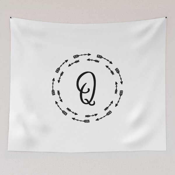 Item preview, Monogram Q Arrow Circle designed and sold by simplymonogram.