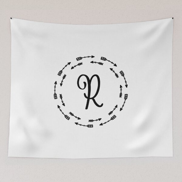 Item preview, Monogram R Arrow Circle designed and sold by simplymonogram.