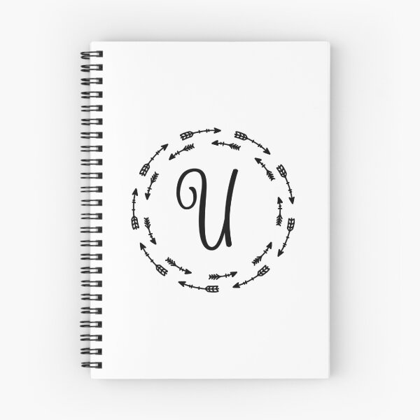 Item preview, Monogram U Arrow Circle designed and sold by simplymonogram.
