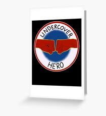 Hero - superhero Greeting Card