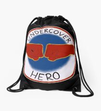 Hero - superhero Drawstring Bag