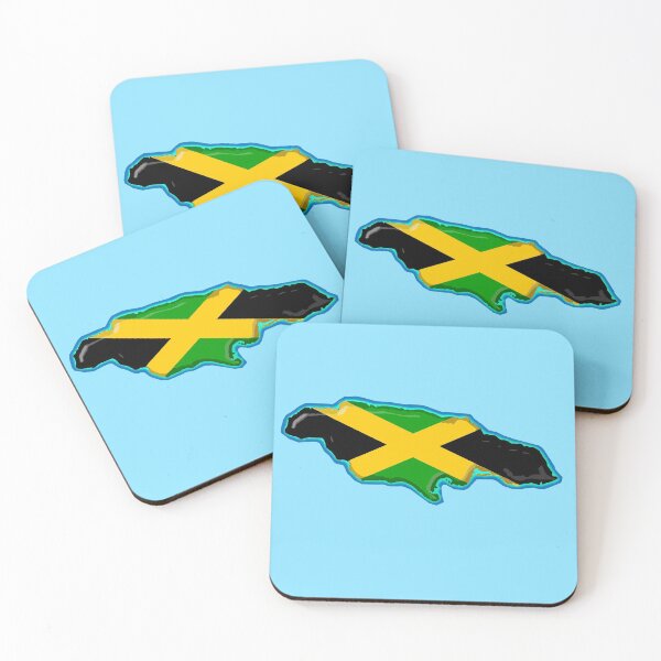 Item preview, Jamaica Map With Jamaican Flag designed and sold by Havocgirl.