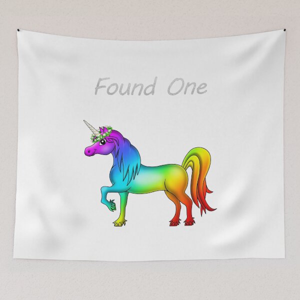Item preview, Rainbow Unicorn Statement - Found One!  designed and sold by talgursmusthave.