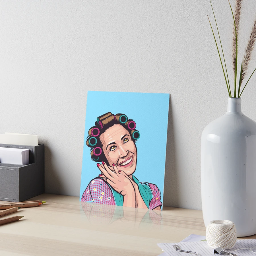 Mrs. Florinda | Art Board Print