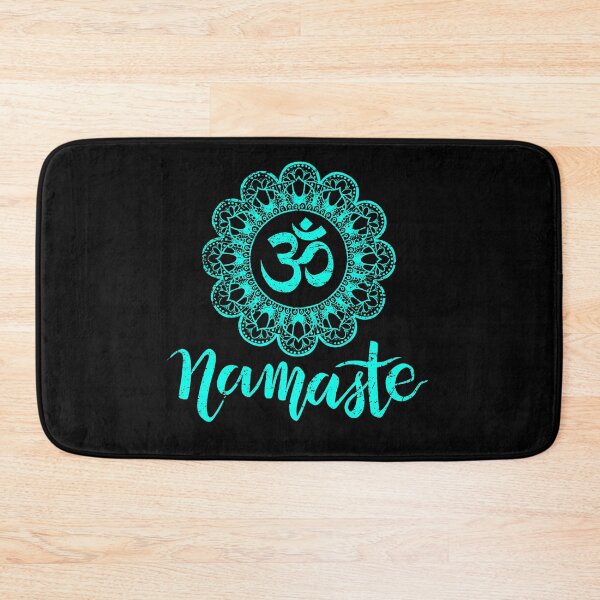 Artikelvorschau, Mandala AUM Namaste - BlackAqua entworfen und verkauft von Björn Lisinski.