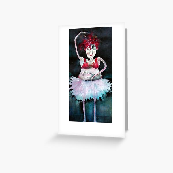 ballerina Greeting Card