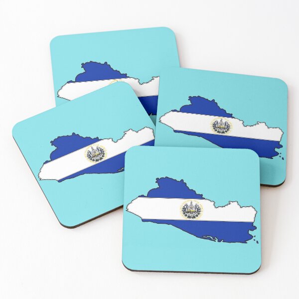 Item preview, El Salvador Map With Salvadoran Flag designed and sold by Havocgirl.