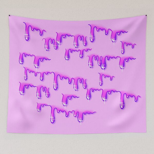 Item preview, pastel goth pink dropps - dripping slime designed and sold by M-Lorentsson.