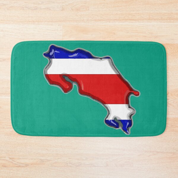 Item preview, Costa Rica Map With Costa Rican Flag designed and sold by Havocgirl.