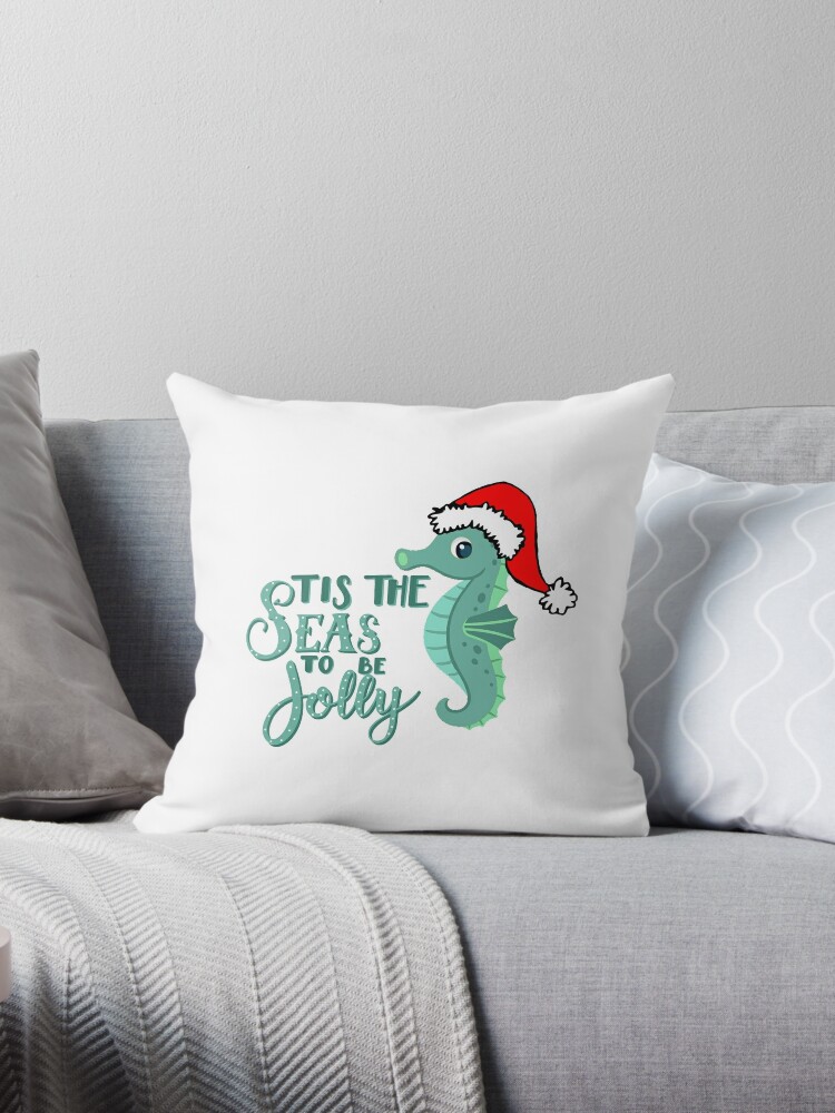 Flamingo clearance christmas pillow