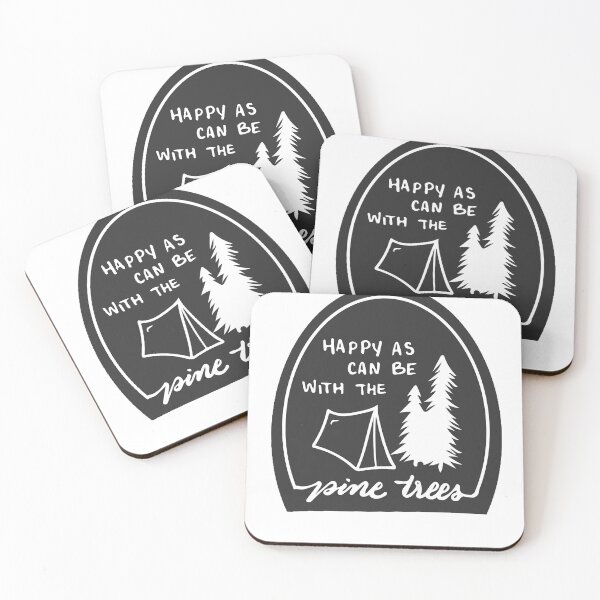 Item preview, Happy As Can Be With the Pine Trees designed and sold by mritt.
