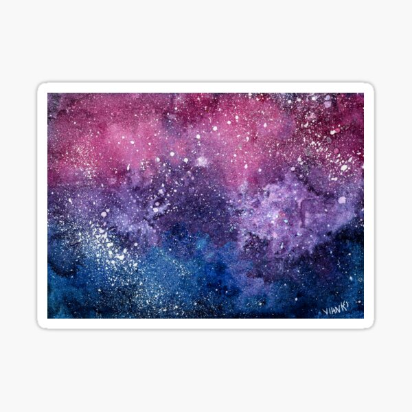 Bi Pride Galaxy Sticker