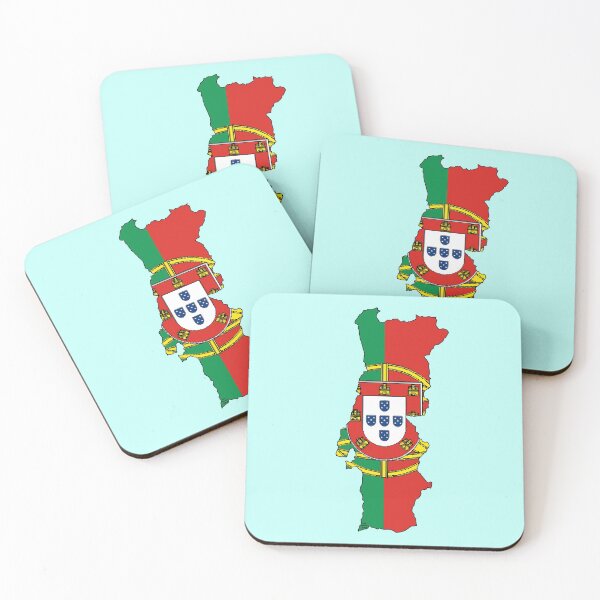 Item preview, Portugal Map With Portuguese Flag designed and sold by Havocgirl.