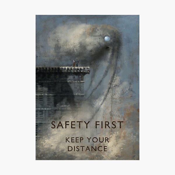 Safety first Photographic Print