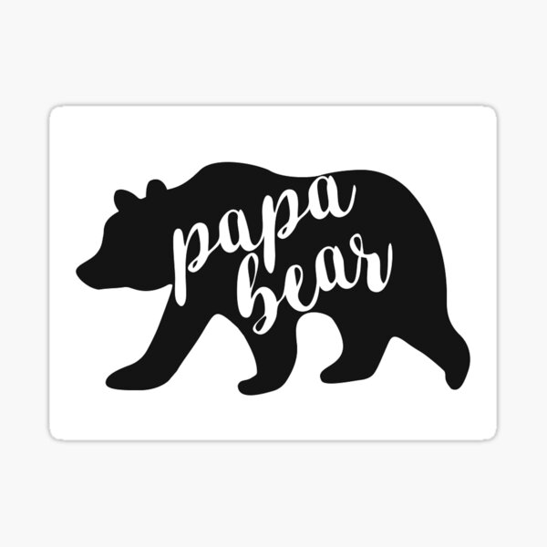 Papa Bear Stickers for Sale