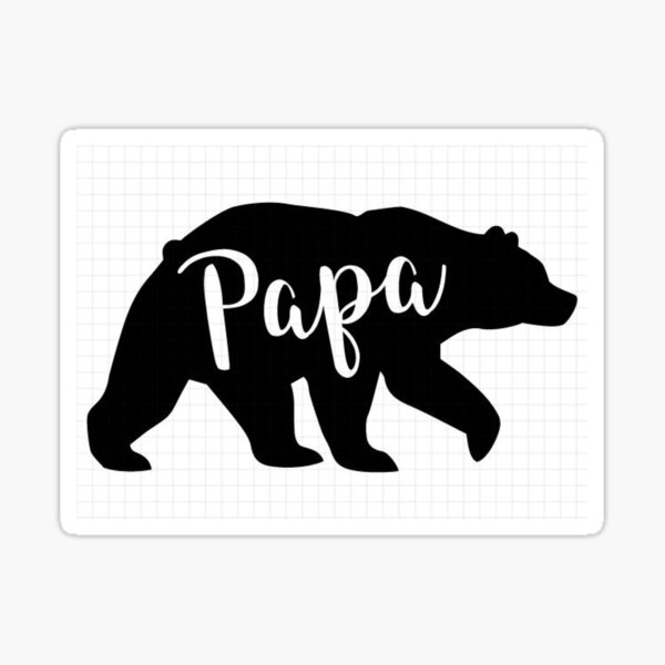 Papa Bear Clip Art Illustrations Graphic by Sgt.Ruthless